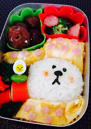 LINEレンジャーソーサラーコニー弁当-レシピのメイン写真