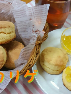サクッふわ♪たまご風味のプレーンスコーン-レシピのメイン写真