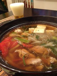 あったか〜美味しい♪鶏ごぼう鍋-レシピのメイン写真
