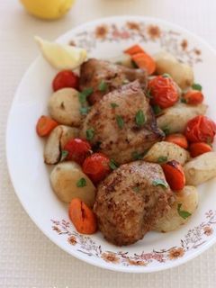 チキンと菊芋のスパイスロースト-レシピのメイン写真