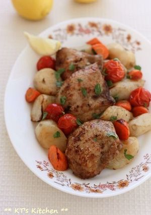 チキンと菊芋のスパイスロースト-レシピのメイン写真