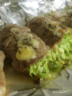 豚肉とキャベツのこんがりロール-レシピのメイン写真