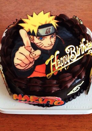 NARUTOのチョコケーキ★-レシピのメイン写真