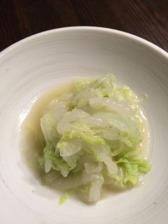 白菜のわさびおひたし-レシピのメイン写真