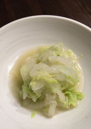 白菜のわさびおひたし-レシピのメイン写真