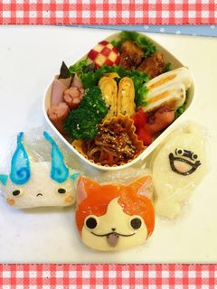 妖怪ウォッチのキャラ弁(サンドウィッチ)-レシピのメイン写真