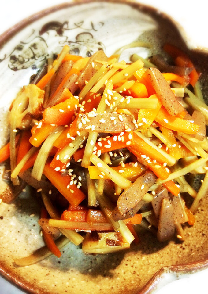 ちくわとゴボウの炒め煮-レシピのメイン写真