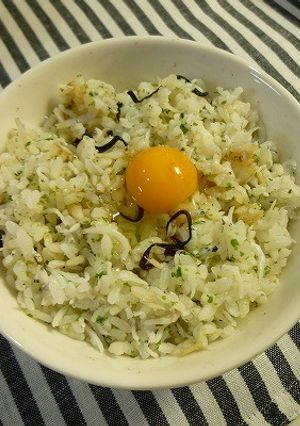 旨～い！青のりしらすご飯-レシピのメイン写真