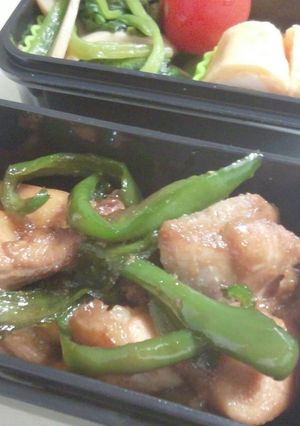 お弁当のおかずに、鶏モモの照焼き。-レシピのメイン写真