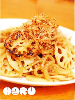 蓮根ときんぴらこんにゃくのマヨポン炒め-レシピのメイン写真