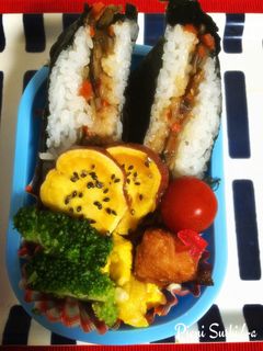 おにぎらずなきんぴらごぼうみっそ♪-レシピのメイン写真
