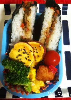 おにぎらずなきんぴらごぼうみっそ♪-レシピのメイン写真