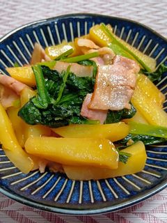 じゃがいもとベーコンのバタ~醤油炒め-レシピのメイン写真