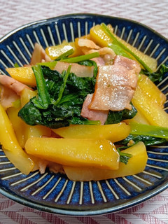 じゃがいもとベーコンのバタ~醤油炒め-レシピのメイン写真