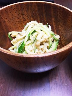 切干大根とキュウリの和え物-レシピのメイン写真