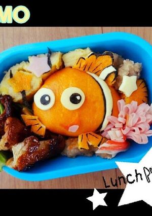 キャラ弁♡ニモ-レシピのメイン写真
