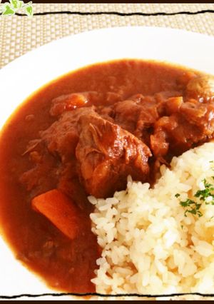 *牛肉の野菜ジュース煮込み*-レシピのメイン写真