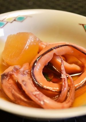 イカの酒煮（塩煮）　圧力鍋でいか大根-レシピのメイン写真