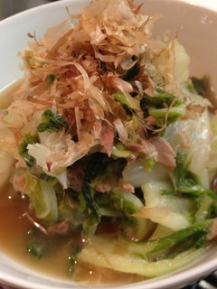 ☆本つゆだけ!白菜とツナ缶の煮物☆-レシピのメイン写真