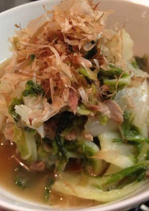 ☆本つゆだけ！白菜とツナ缶の煮物☆-レシピのメイン写真