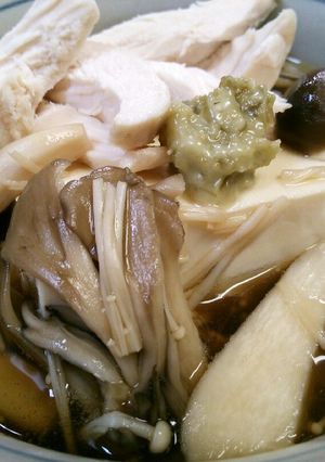 ヘルシー☆レンジ♪豆腐のきのこあんかけ-レシピのメイン写真