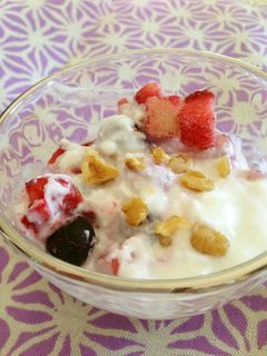 しゃきしゃきミックスベリー入♢ヨーグルト-レシピのメイン写真