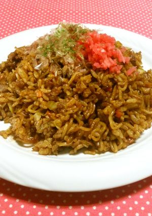 簡単！そばめし-レシピのメイン写真