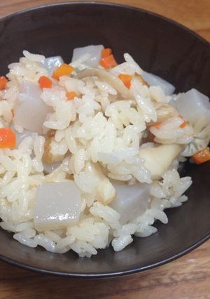 超簡単♪ダイエット用炊き込みご飯-レシピのメイン写真