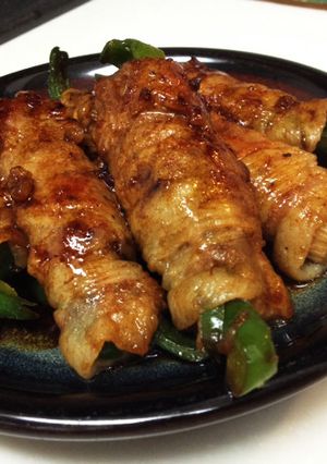 豚ロースお野菜巻き-レシピのメイン写真