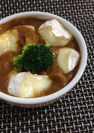 餅チーズカレーのココットカマン-レシピのメイン写真