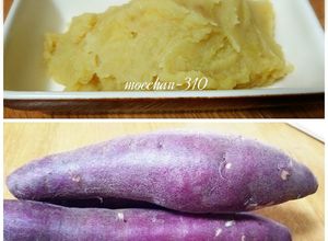 さつまいも餡＊レンジで簡単に。少量でも-レシピのメイン写真