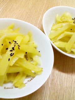 ★☆簡単!じゃがいもの昆布茶炒め♪-レシピのメイン写真