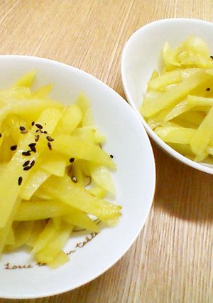 ★☆簡単!じゃがいもの昆布茶炒め♪-レシピのメイン写真