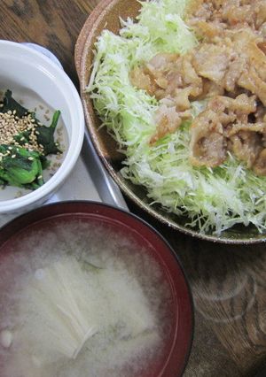 簡単豚肉の生姜焼き-レシピのメイン写真