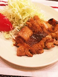 簡単★鶏もも肉でボリューム生姜焼き♡-レシピのメイン写真