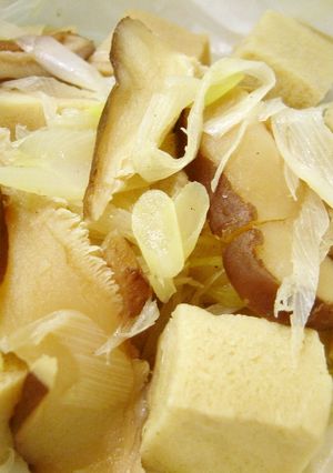 クックパーで、パパッと高野豆腐の煮物♪-レシピのメイン写真