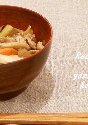 【昆布屋レシピ】具だくさん昆布だし豚汁♡-レシピのメイン写真
