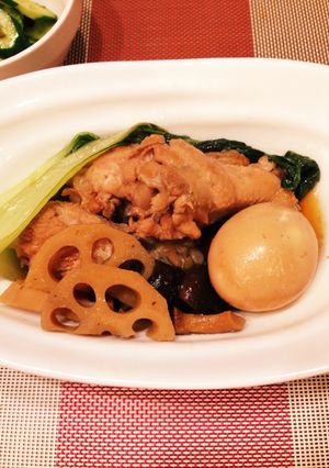 とり手羽肉で角煮-レシピのメイン写真