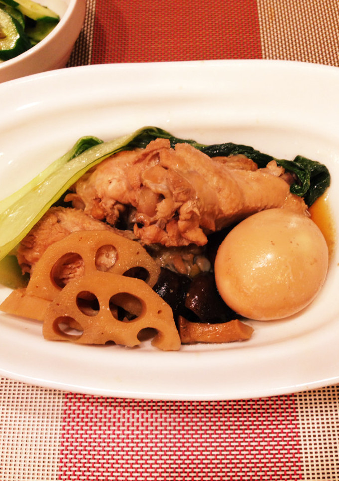 とり手羽肉で角煮-レシピのメイン写真