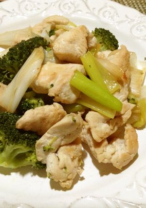 鶏肉とネギのガーリック醤油炒め-レシピのメイン写真