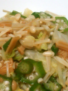 時短料理☆白菜のナメコ和え☆-レシピのメイン写真