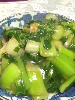 ナスと豚肉炒めに、青梗菜と白菜のあんかけ-レシピのメイン写真