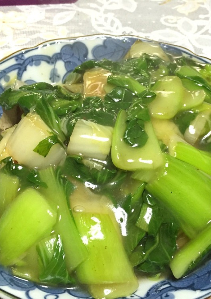ナスと豚肉炒めに、青梗菜と白菜のあんかけ-レシピのメイン写真