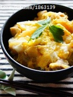 めんつゆと塩麹で簡単♪親子丼-レシピのメイン写真
