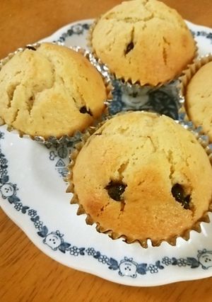ふわふわ♡チョコチップのミニカップケーキ-レシピのメイン写真