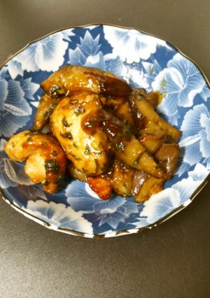 鶏とナスの大葉焼き-レシピのメイン写真