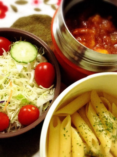 豚肉のトマト煮込み お弁当-レシピのメイン写真