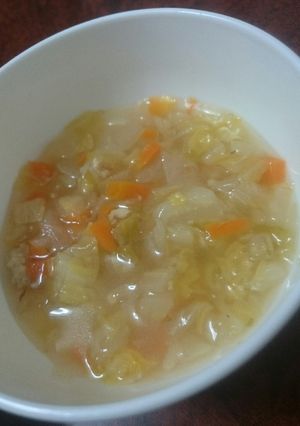 離乳食後期～★簡単あっさり鍋スープ-レシピのメイン写真