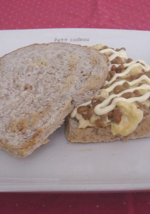 ★納豆サンド★-レシピのメイン写真