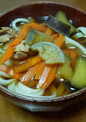 田舎風うどん-レシピのメイン写真